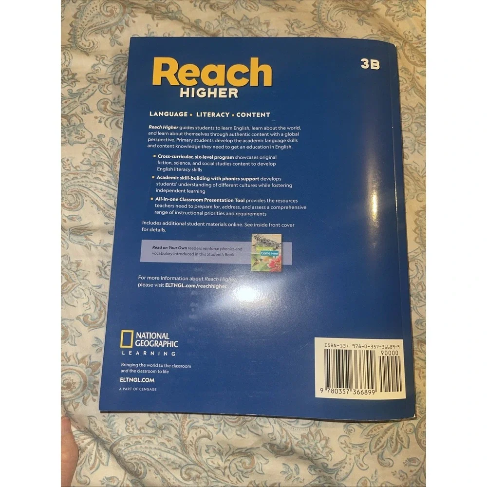 Reach‎ Higher 6B- National Geographic Learning-New